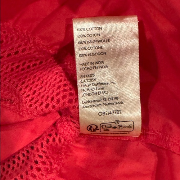 Anthropologie Daily Practice Pink Relaxed Tiered Mini Dress Size Small NWT - Picture 9 of 10